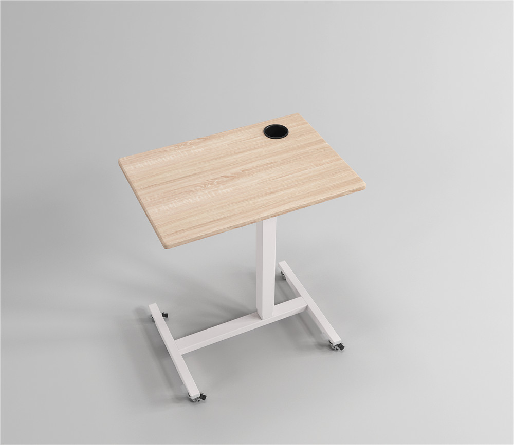 Portable wooden bed side desks