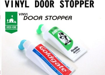 Hot toothpaste door stopper vinyl door stopper gift door stopper