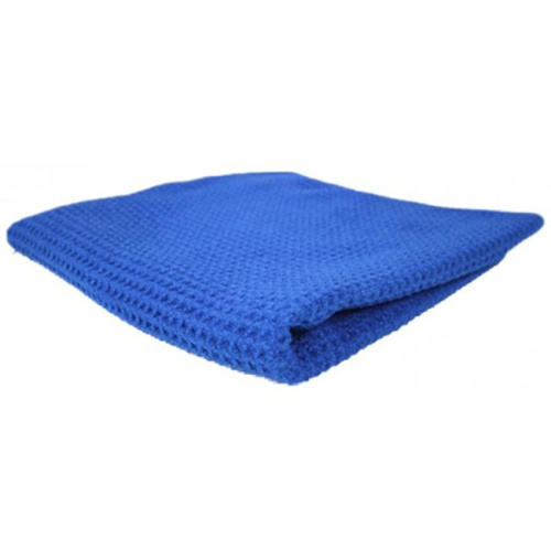 Serviette de gaufre de microfibre pour le nettoyage de voiture