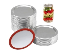 Aluminum fruit can lid