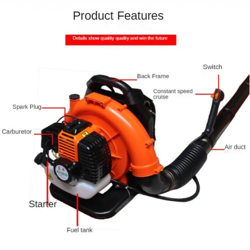 Professional Backpack Leaf Blower Industrial