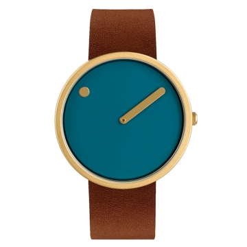 New Design Fashion Watch Unisex with Leather Strap