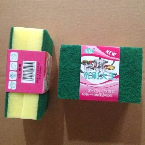 Magic melamine sponge scouring pad