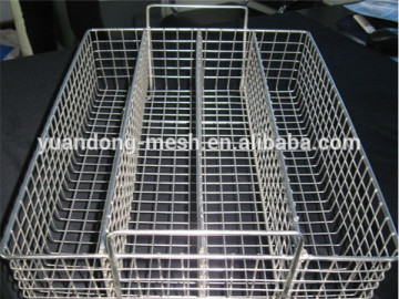 stainless steel wire storage baskets