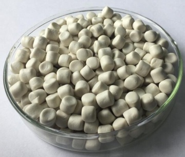 Polymer-bound Pre-dispersed Rubber Additives CBS-75