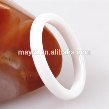 costume jewelry stylish white ceramic rings