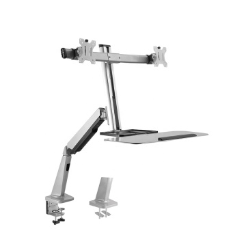 Ergonomic Gas Lift Sit Stand Office Workstation