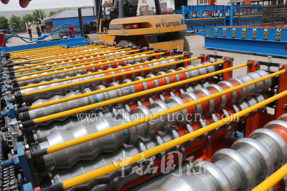 High Speed Roofing Double Layer Roll Forming Machine