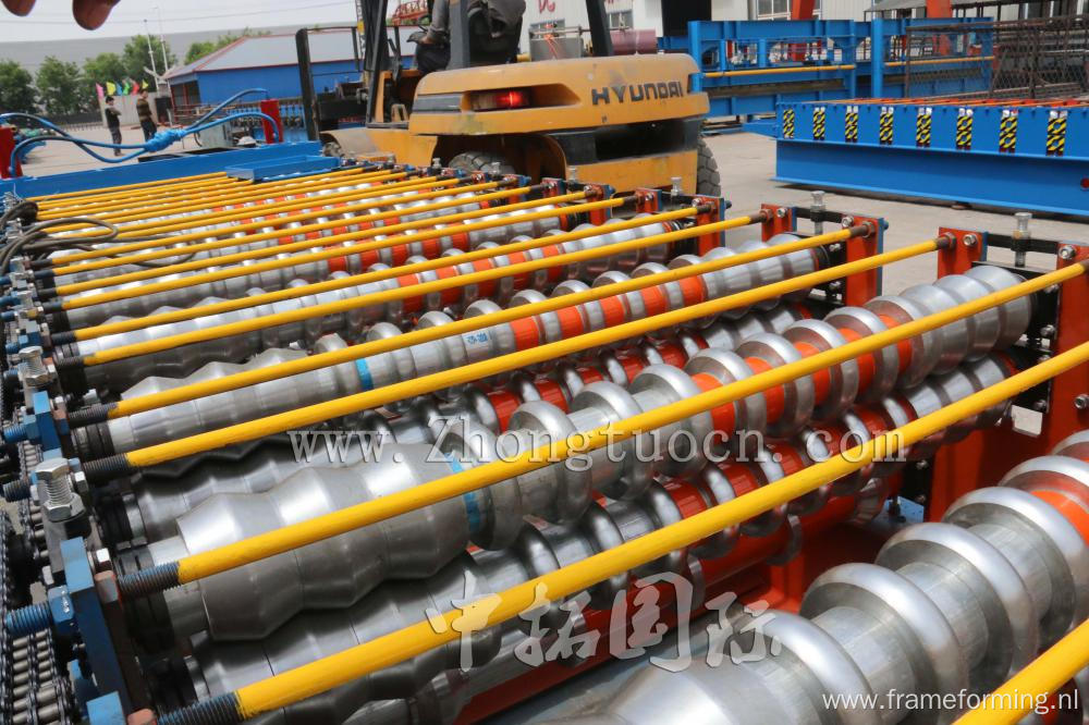 Automatic Double Layer Floor Deck Roll Forming Machine