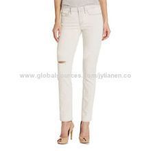 Women's Destroyed Straight Leg Jean, Factory Price, Sample Lead Time of Just 5 DaysNew