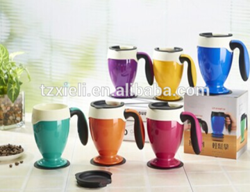 non-spill suction Mug,non-spill coffee cup,No spill design