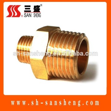 Nickel Plated And Brass Color Brass Fitting