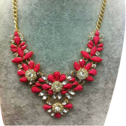 2014 Fashion American Style Women Wedding Gift Party Statement Necklace (EN0311E)