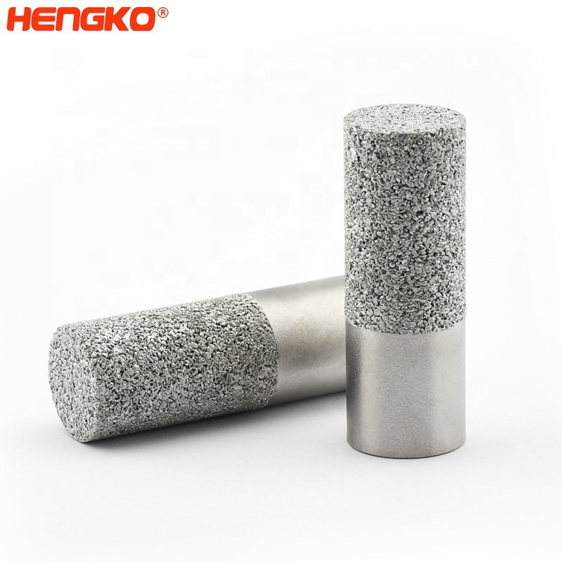Custom Stainless Steel sensor Probe Filter Enclosure Covers Porous metal Housing for Digital Controller Temperature Humidity