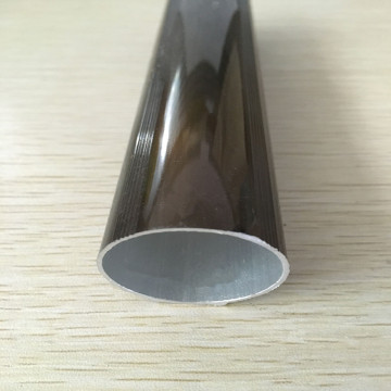 complete in specifications black electroresis aluminum round pipe