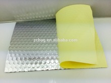 aluminized foil bubble adhesive Reflective Foil backed foam adhesive insulation