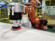 Acrylic edge aluminum auto polishing machine