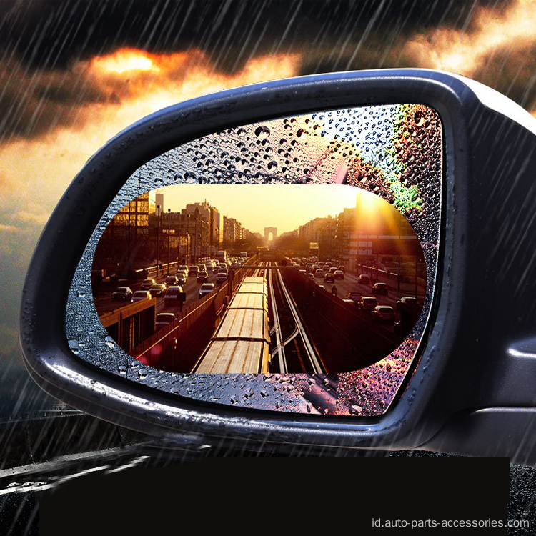 Kermin Tulang Belakang Mobil Mirror Rain Approof Cermin Mirror Stiker