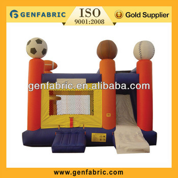 2013 Exciting Magic inflatable slides wet dry combo