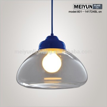 Clear Glass Ball Pendant Lamp