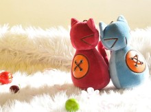 2015 new cats squint plush toys The cat cat chuck doll