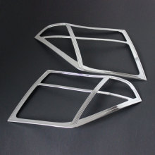 YCSUNZ ABS Chrome Head Light Cover for Nissan Navara D40 2006-2009