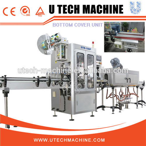 Heat PVC shrinkable label machine for plastic bottle beverage