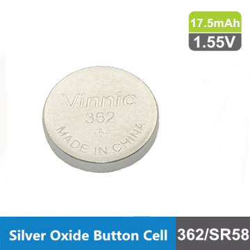 SR58 battery 362f button cell silver oxide button cell