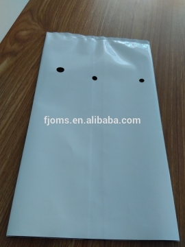 Reusable plastic growing bags with perforation