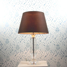 European style with crystal base table lamp
