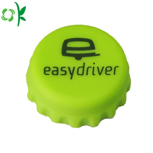 Hot Selling Beer Cap Shape Silicone Bottle Stopper