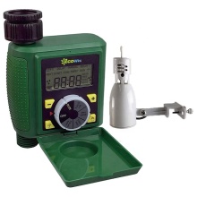 Programmable Hose Faucet Timer with Wired Rain Sensor and Mount
