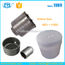 SDS Plus shank 40Cr yg8c TCT concrete hole saw