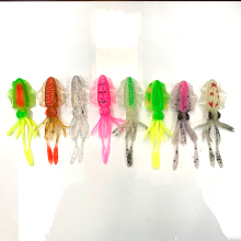 Luminous Soft Plastic Trolling Octopus Skirts Squid Lure