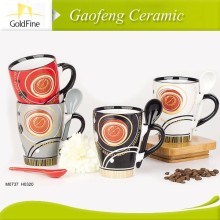 14 oz cheap painting ceramic mug, Ceramic Drinking Cups Of Coffee