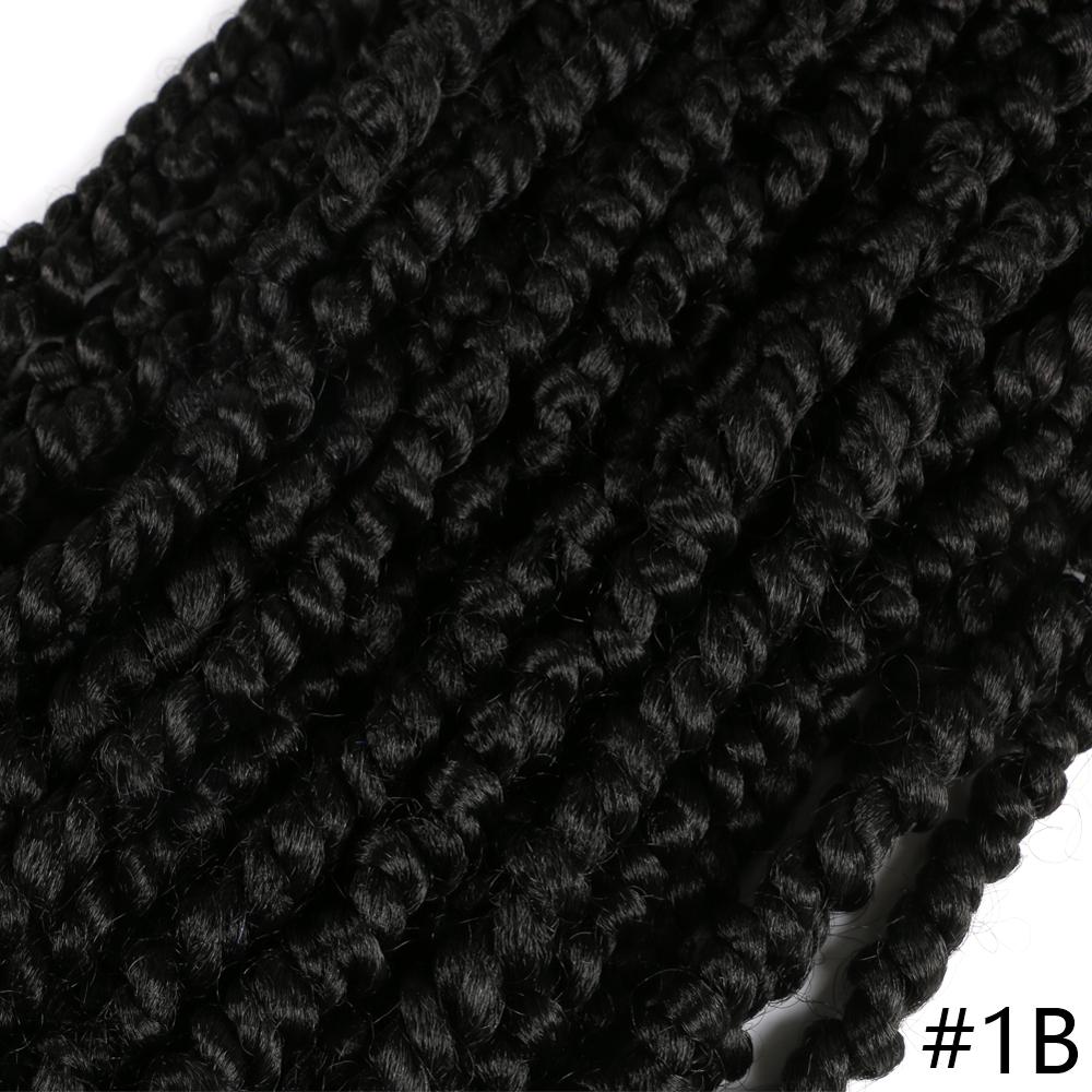 Passion Twist Braids Xtwo Crochet Braiding Hair Synthetic Crochet Hair Extensions High Temperature Fiber Braiding Hair For Women