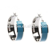 enamel earrings boucle d'oreille