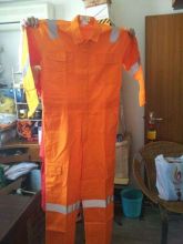 OEM Cotton Nylon FR Coverall with Reflective Tape