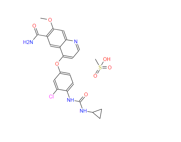 CAS: 857890-39-2 Lenvatinib Mesylate E7080 Mesylate