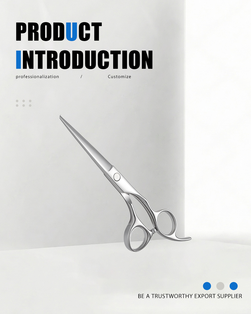 قیچی تخت با مواد معمولی (DSC6346) Flat Scissors with Ordinary Material (DSC6346)