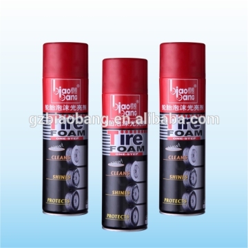 620ml car tire polyurethane foam cleaner