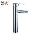 Brass Chrome Single pole heightening Basin faucet