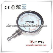 PT124Y-285 Pressure Gauge for food process machinery