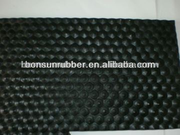 cloth reinforce insertion hammer top horse rubber trailer matting