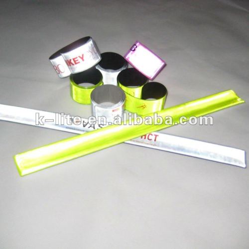 plastic promotional reflective wristband