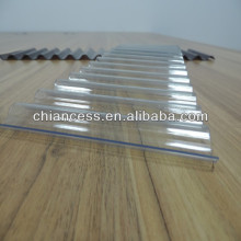 Transparent roofing corrugated pc polycarbonate wave panel