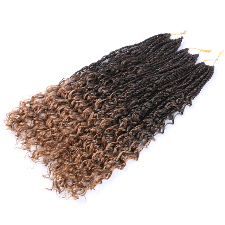 River Senegal Twists Braids Crochet Senegalese Hair Braids Curly Messy River Braids Wholesale