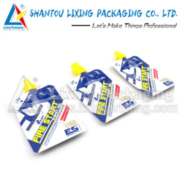 LIXING PACKAGING inflatable spout pouch, inflatable spout bag, inflatable pouch with spout, inflatable bag with spout