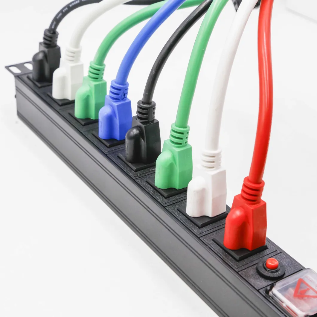 Rack Mount PDU IEC Series Power Strip for Network Cabinet NEMA 5-15p UL