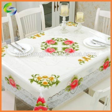 Printed pvc tablecloth in roll